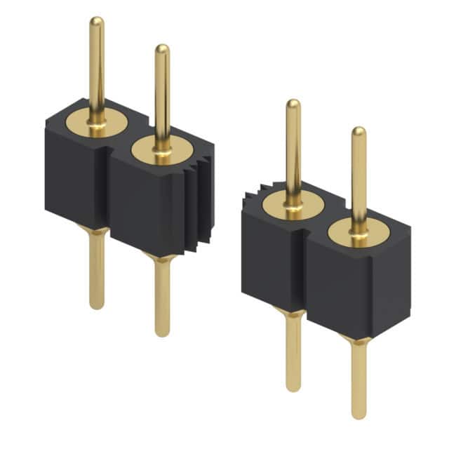 350-10-105-00-006000 Mill-Max Manufacturing Corp.  Embases à broches mâles